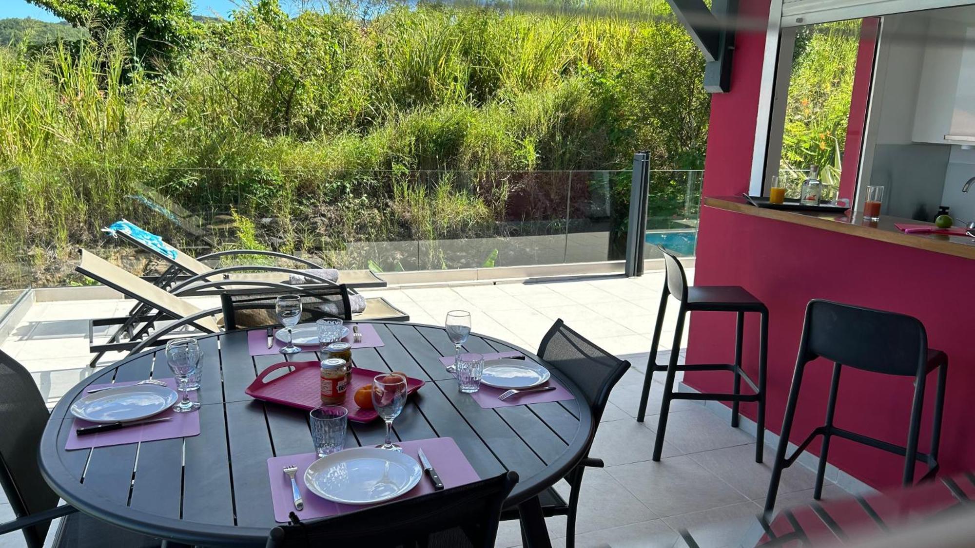 La Villa Jalna Grenadine Deux Chambres Et Piscine Privee Les Trois-Ilets Exterior photo