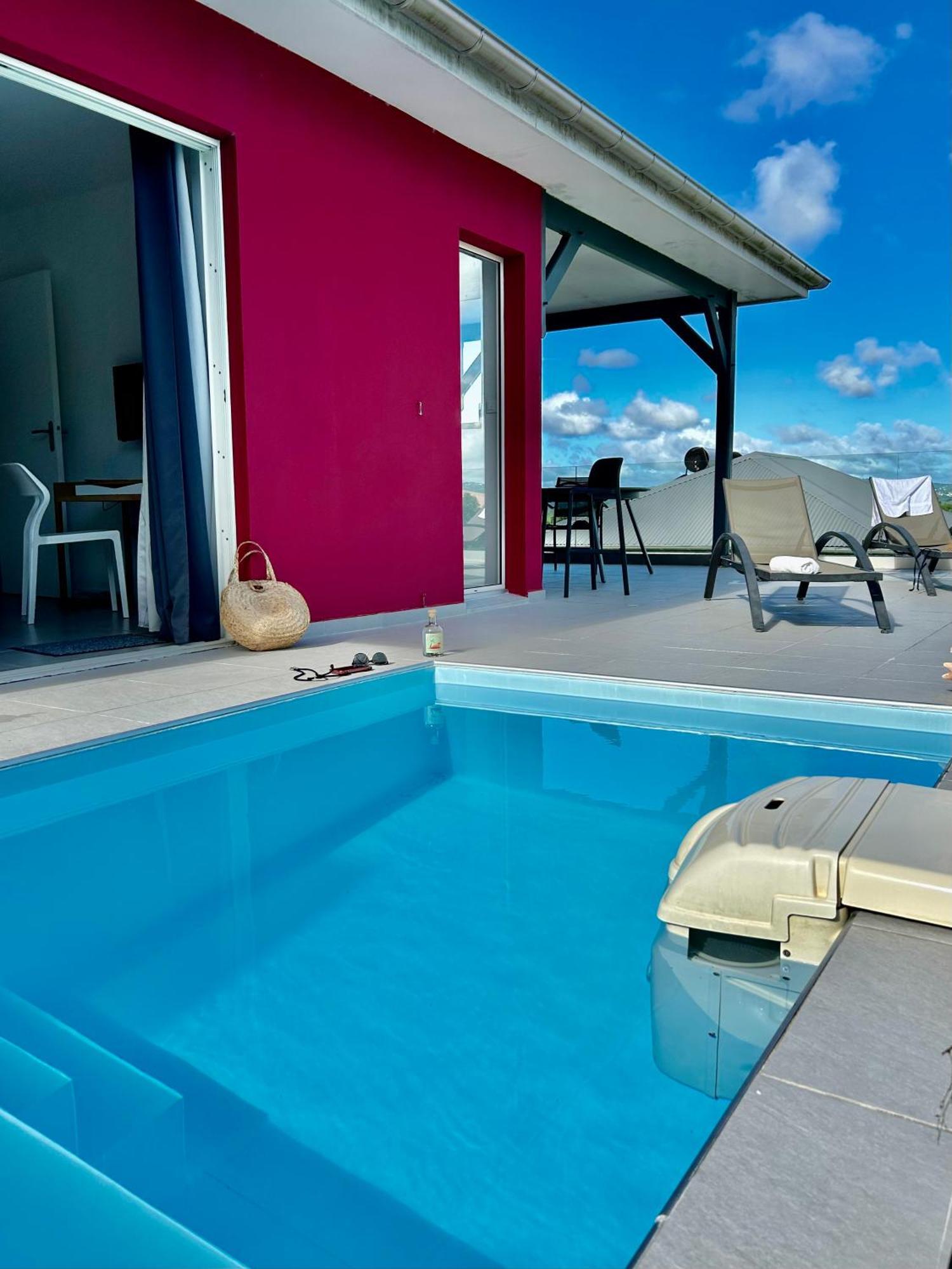 La Villa Jalna Grenadine Deux Chambres Et Piscine Privee Les Trois-Ilets Exterior photo